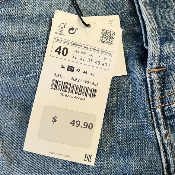 Zara Men’s skinny fit jeans - Picture 3 of 4